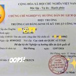 chứng chỉ nghiệp vụ hướng dẫn viên du lịch quốc tế